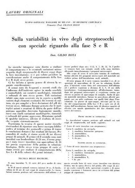 L'Ospedale Maggiore rivista scientifico-pratica dell'Ospedale Maggiore di Milano ed Istituti sanitari annessi