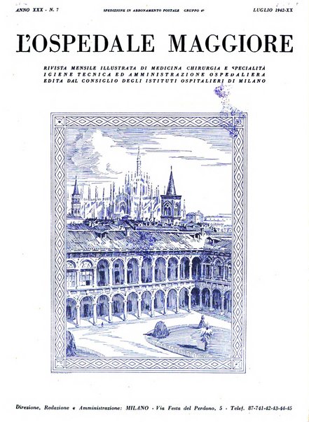 L'Ospedale Maggiore rivista scientifico-pratica dell'Ospedale Maggiore di Milano ed Istituti sanitari annessi