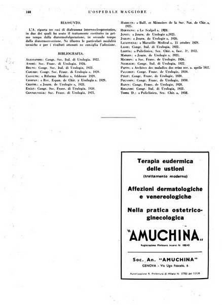 L'Ospedale Maggiore rivista scientifico-pratica dell'Ospedale Maggiore di Milano ed Istituti sanitari annessi