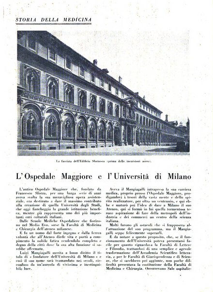 L'Ospedale Maggiore rivista scientifico-pratica dell'Ospedale Maggiore di Milano ed Istituti sanitari annessi