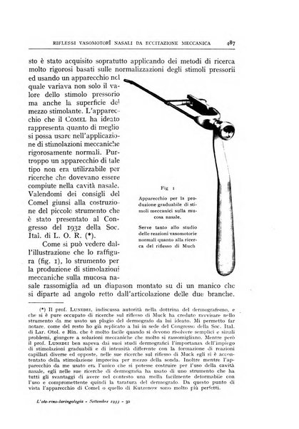 L'oto-rino-laringologia italiana