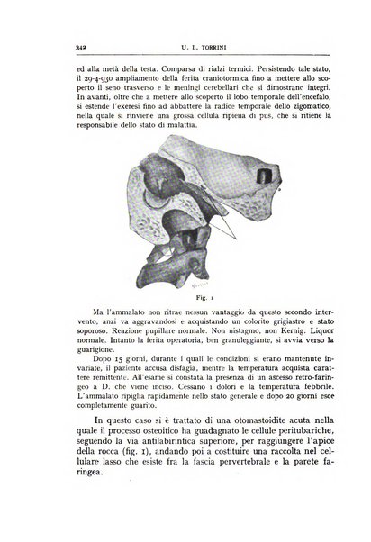 L'oto-rino-laringologia italiana