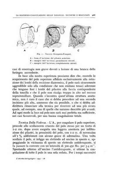 L'oto-rino-laringologia italiana