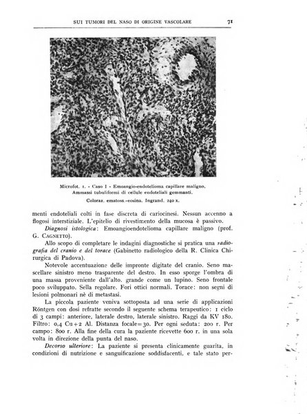 L'oto-rino-laringologia italiana