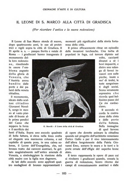 La panarie rivista friulana d'arte e di cultura