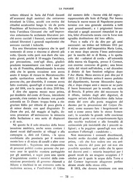 La panarie rivista friulana d'arte e di cultura