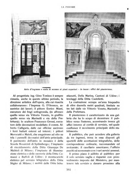 La panarie rivista friulana d'arte e di cultura