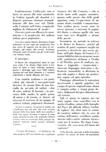 La panarie rivista friulana d'arte e di cultura