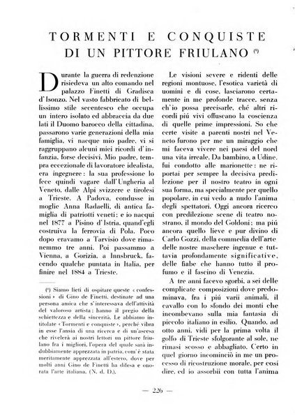 La panarie rivista friulana d'arte e di cultura