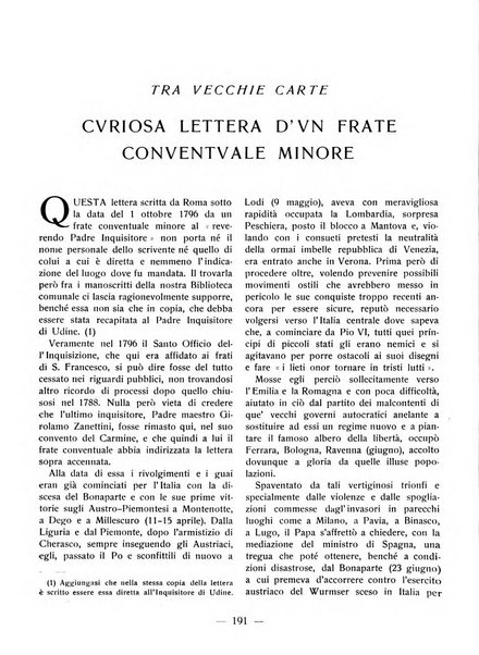 La panarie rivista friulana d'arte e di cultura