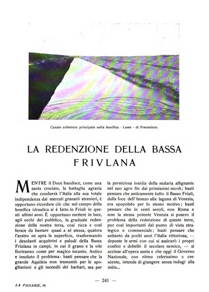 La panarie rivista friulana d'arte e di cultura