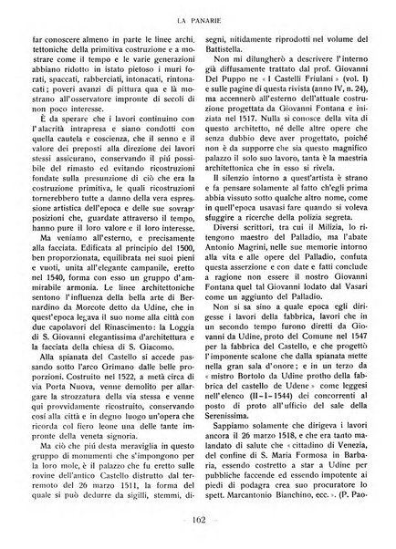 La panarie rivista friulana d'arte e di cultura