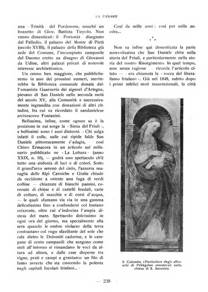 La panarie rivista friulana d'arte e di cultura