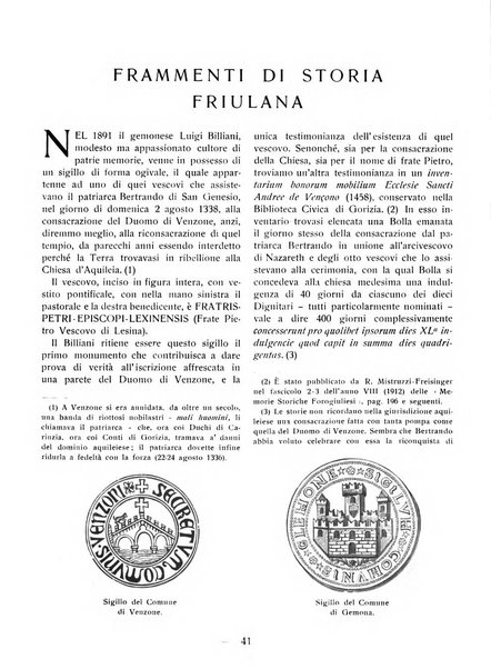 La panarie rivista friulana d'arte e di cultura