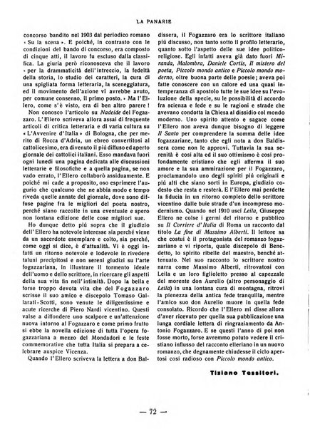 La panarie rivista friulana d'arte e di cultura