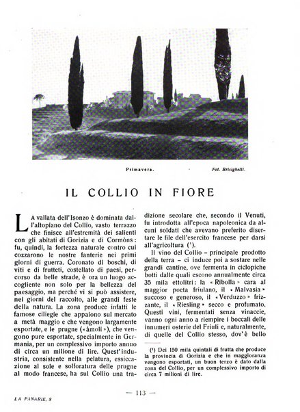 La panarie rivista friulana d'arte e di cultura