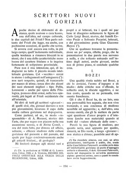 La panarie rivista friulana d'arte e di cultura