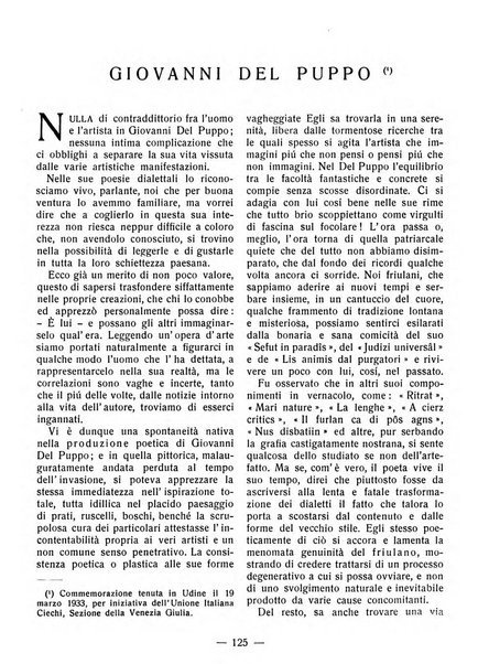 La panarie rivista friulana d'arte e di cultura