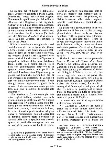 La panarie rivista friulana d'arte e di cultura