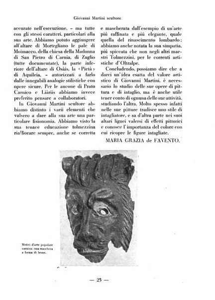 La panarie rivista friulana d'arte e di cultura