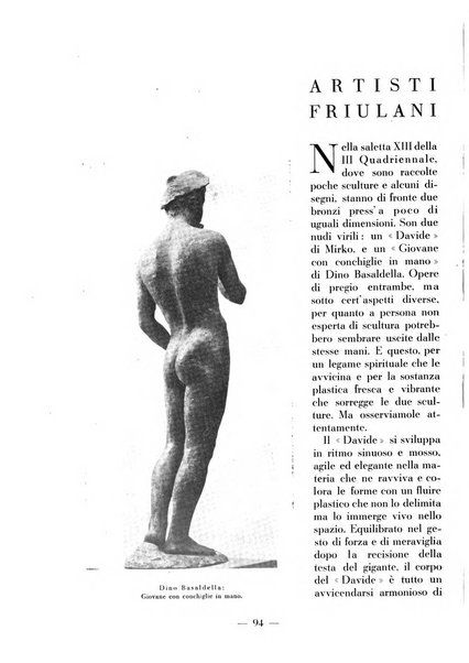 La panarie rivista friulana d'arte e di cultura