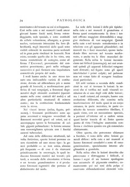 Pathologica rivista quindicinale