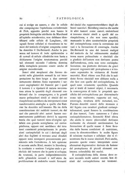 Pathologica rivista quindicinale