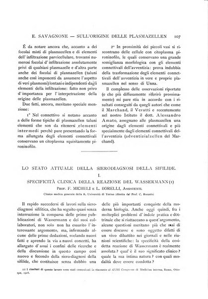 Pathologica rivista quindicinale