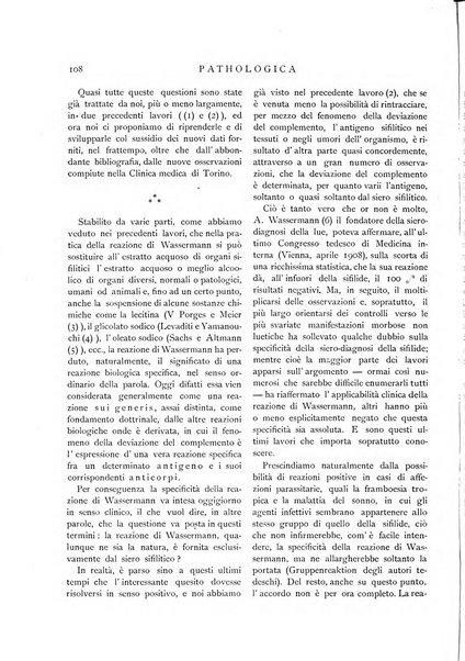 Pathologica rivista quindicinale