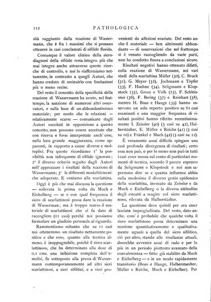 Pathologica rivista quindicinale