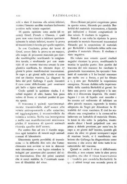 Pathologica rivista quindicinale