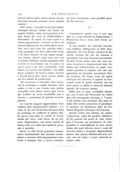 Pathologica rivista quindicinale