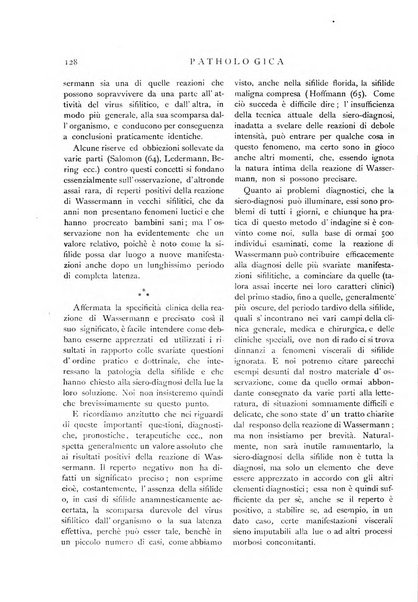 Pathologica rivista quindicinale