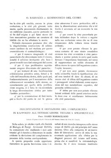 Pathologica rivista quindicinale