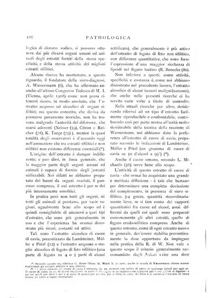 Pathologica rivista quindicinale