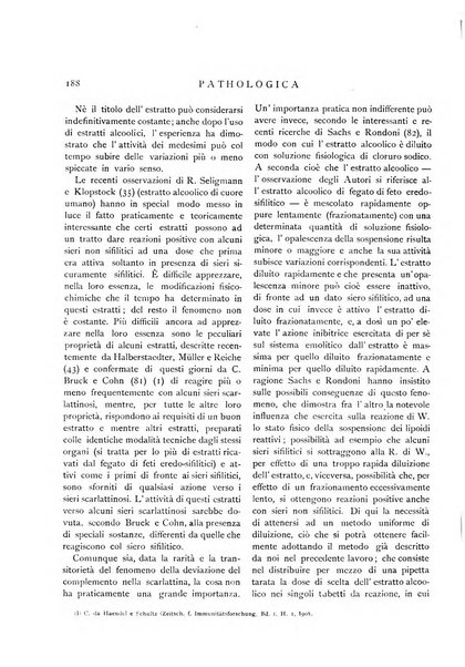 Pathologica rivista quindicinale