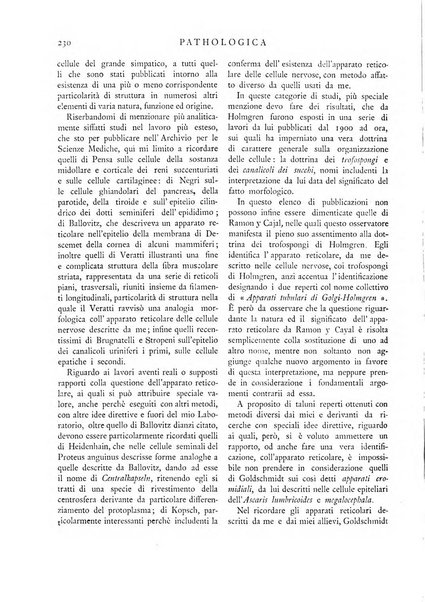 Pathologica rivista quindicinale