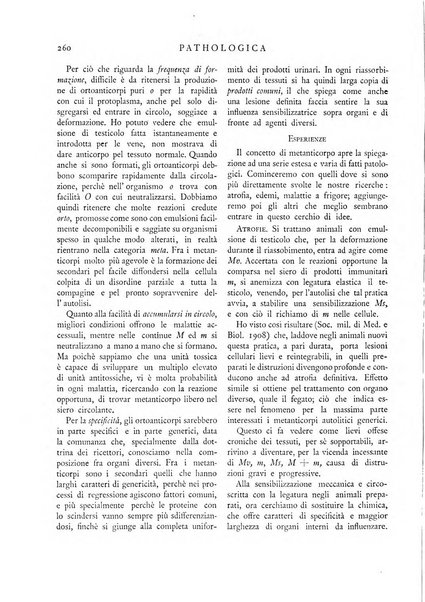 Pathologica rivista quindicinale