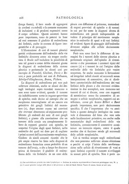 Pathologica rivista quindicinale