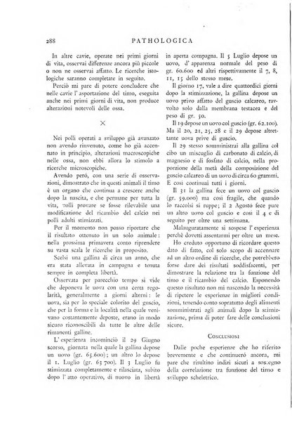 Pathologica rivista quindicinale