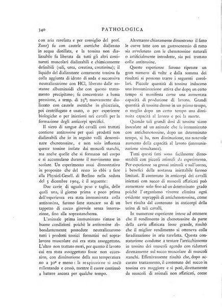 Pathologica rivista quindicinale