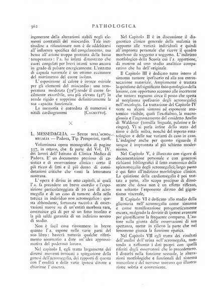 Pathologica rivista quindicinale