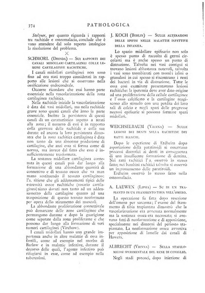 Pathologica rivista quindicinale