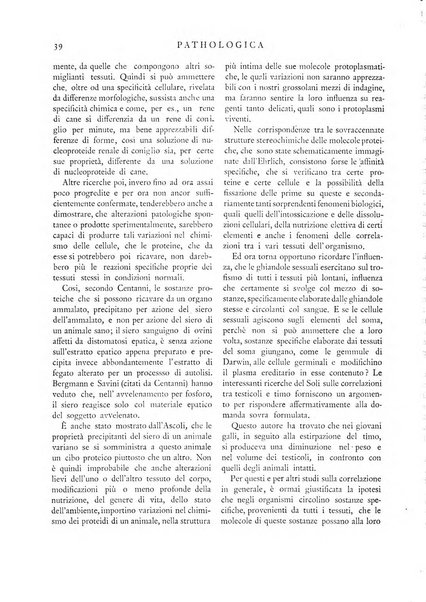 Pathologica rivista quindicinale