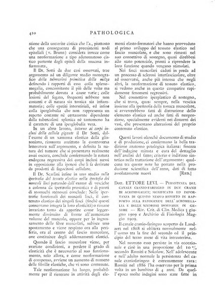 Pathologica rivista quindicinale