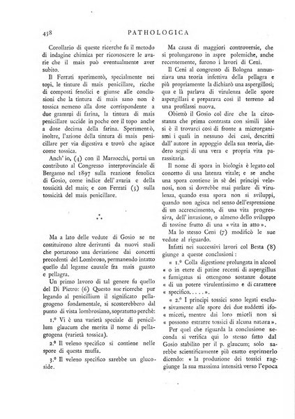 Pathologica rivista quindicinale