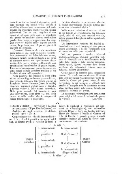 Pathologica rivista quindicinale