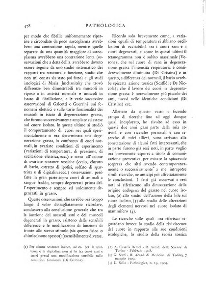 Pathologica rivista quindicinale