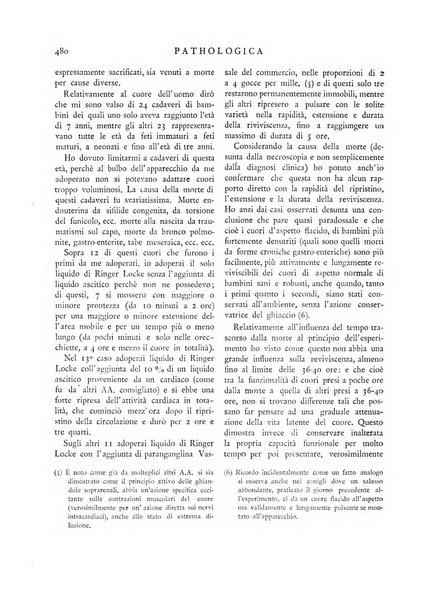 Pathologica rivista quindicinale