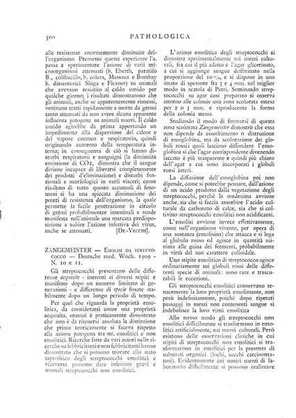 Pathologica rivista quindicinale